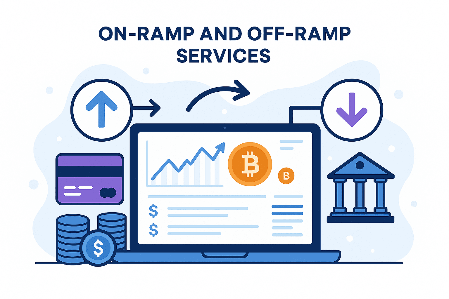 Onramp and Offramp Illustration